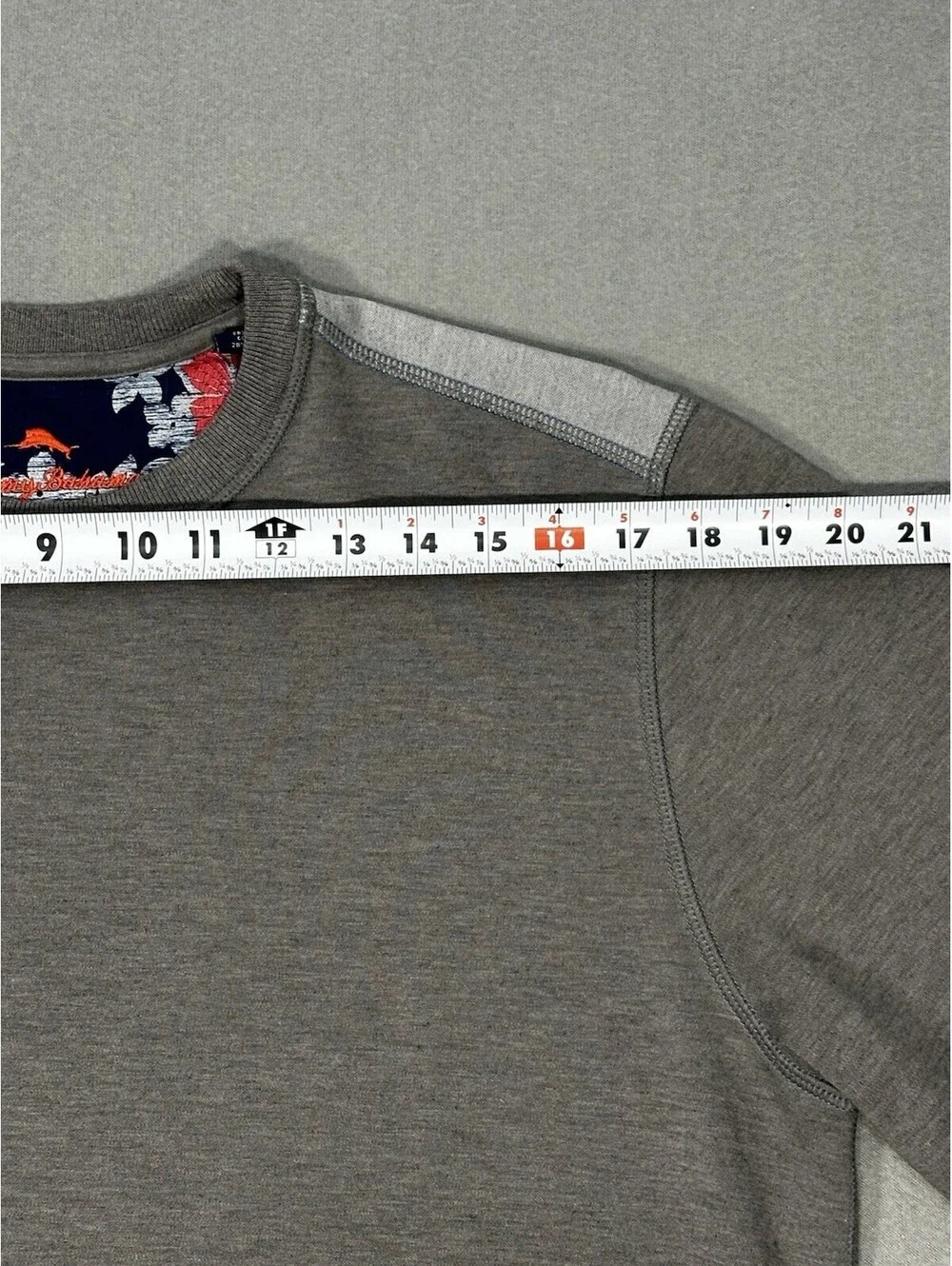 Tommy Bahama Sweatshirt Mens Medium Brown Crewneck Pima Cotton Modal Casual